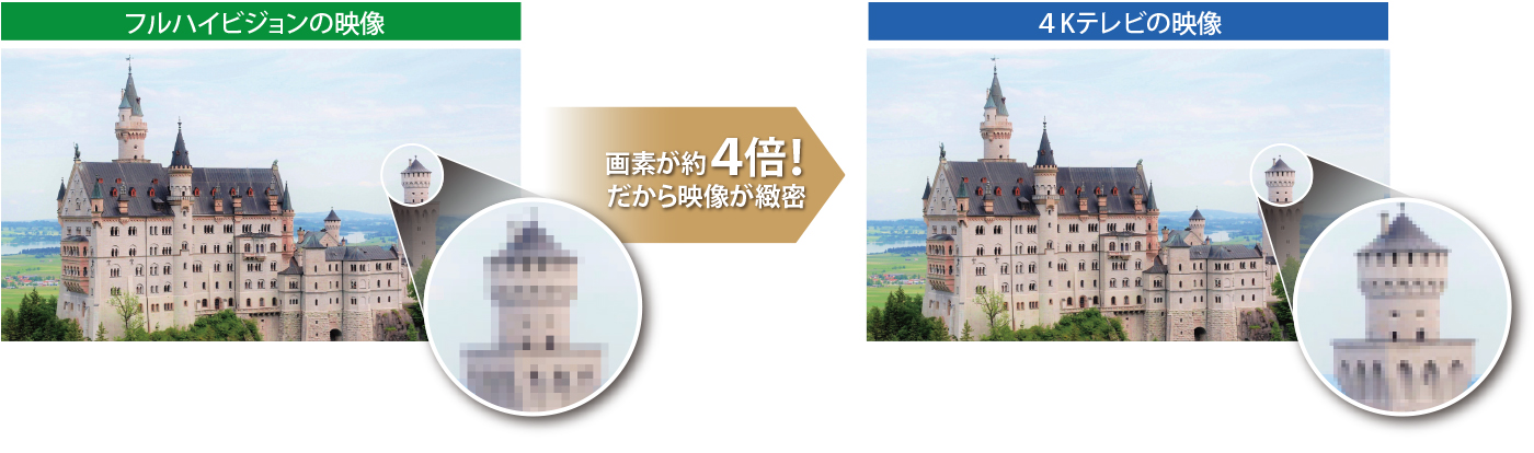 キメ細やかで迫力ある表現力のイメージ2